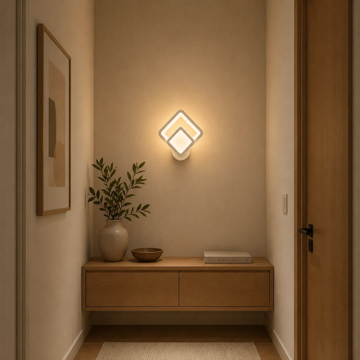 Alessandro Design Shani 23W aplica perete LED alba 3 culori