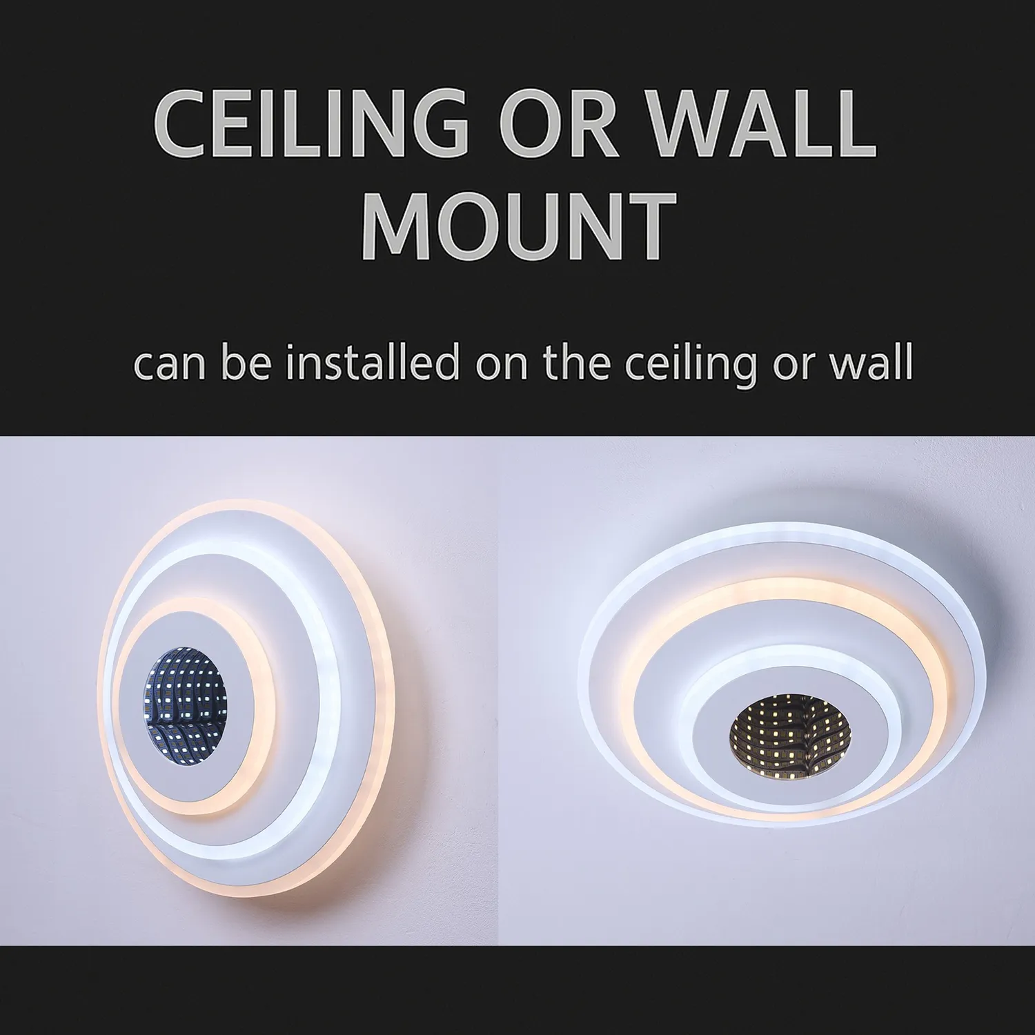 Alessandro Design Nexa Rotund 3D lustra LED 39W alba