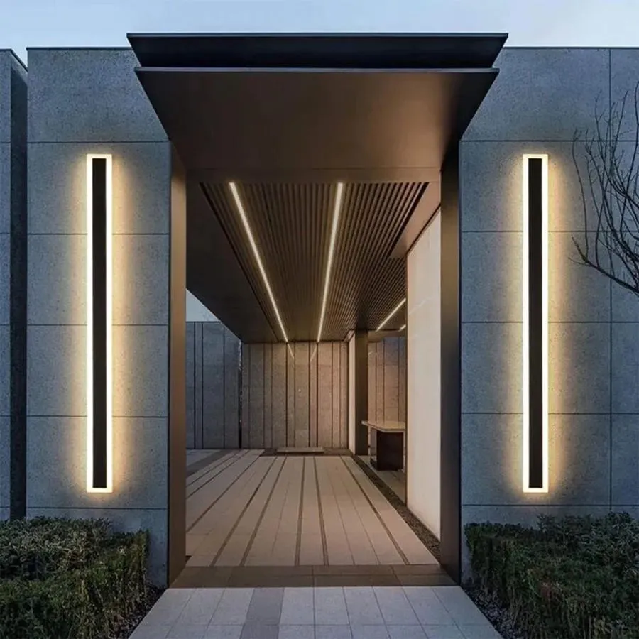 Alessandro Design SALMA Aplica LED Exterior 12W Neagra IP65