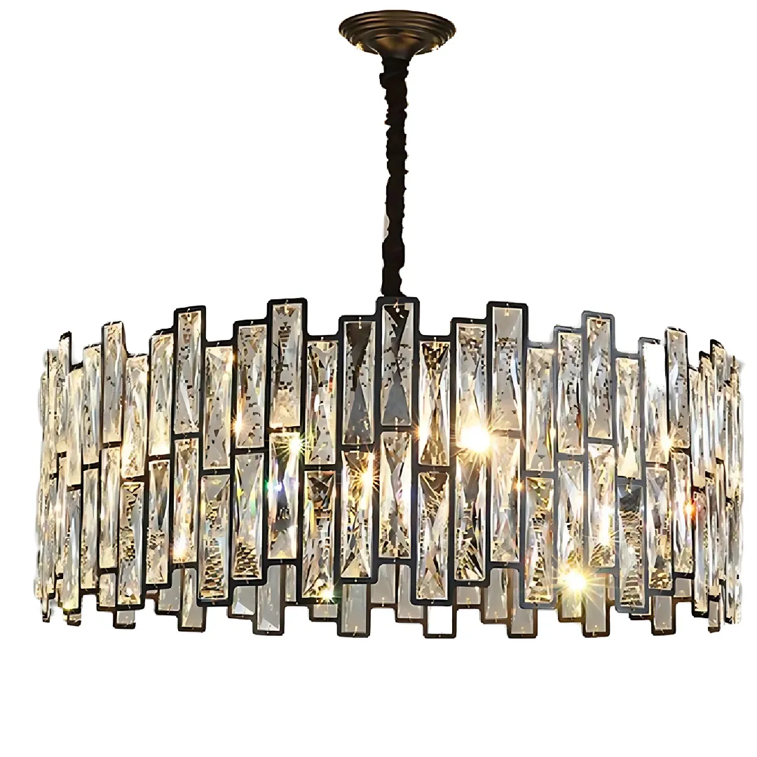 Alessandro Design Malbork Eleganza candelabru 8xE14 negru 49cm