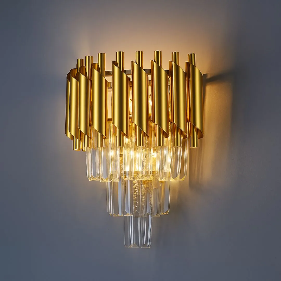 Alessandro Design Versailles Piccolo aplica cristal aurie 2xE14
