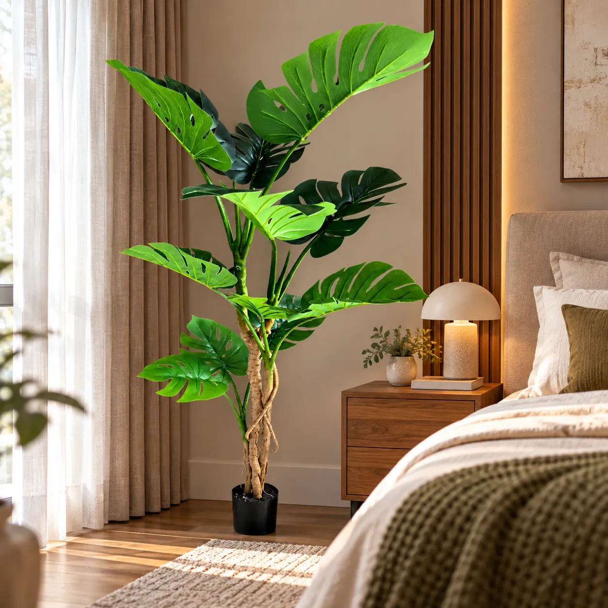 Alessandro Design Monstera Deliciosa 160cm plantă artificială 11 frunze