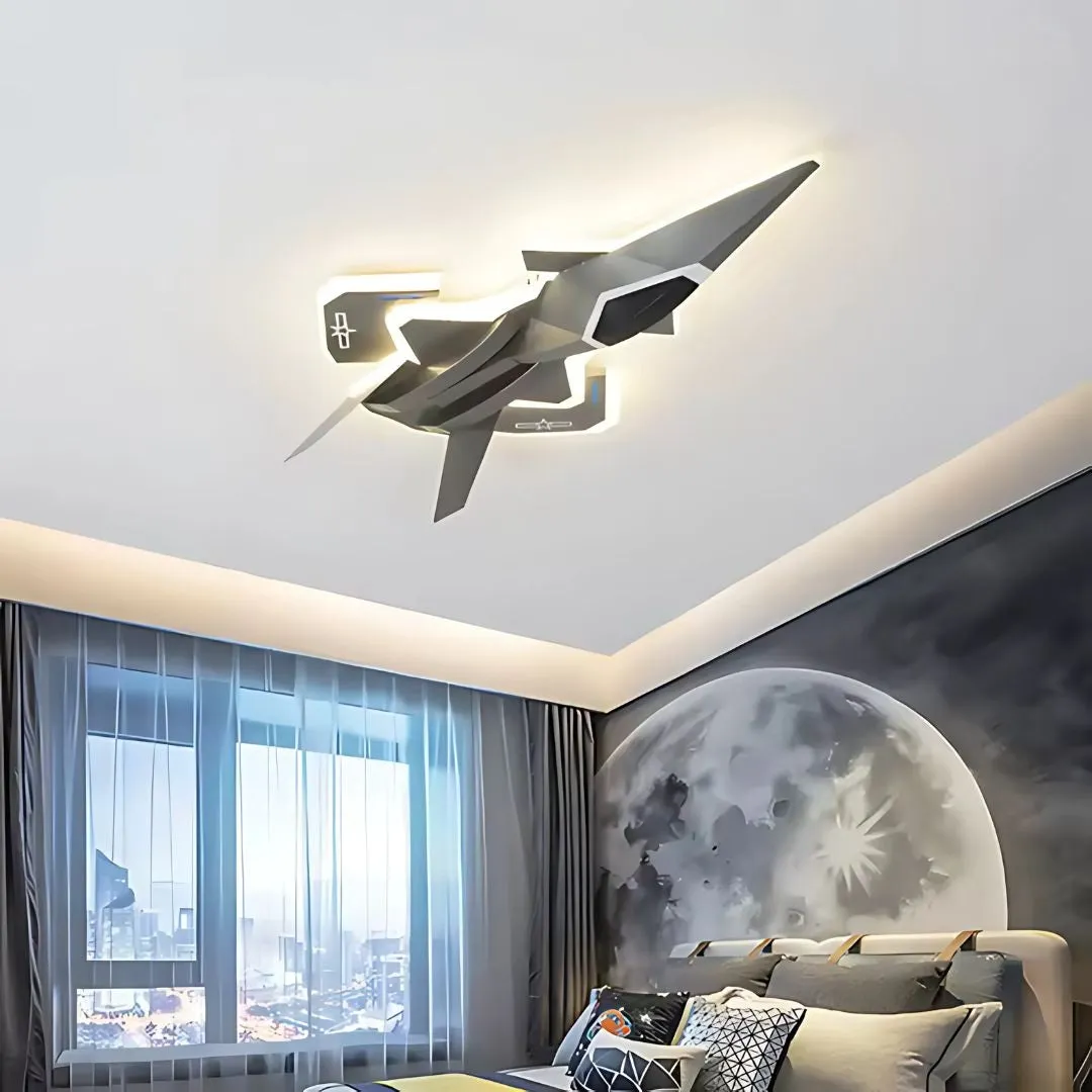 Alessandro Design FIGHTER 101W lustra copii avion aripi mobile